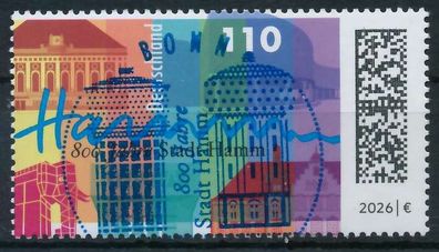 BRD BUND 2026 Nr 3954 ESST zentrisch gestempelt XA97056