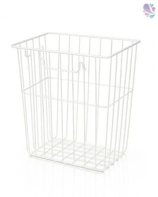 Papierkorb, Gitterkorb, Abfalleimer, 25 Liter, zum Hängen und Stellen