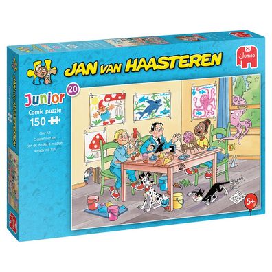 Jan van Haasteren Junior 20 - Kreativ mit Ton (150 Teile)