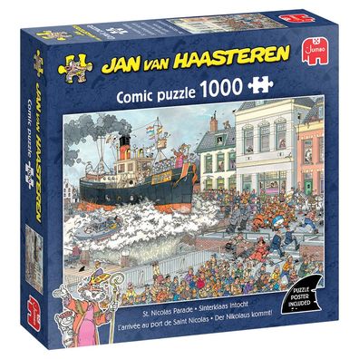 Jan van Haasteren, Der Nikolaus kommt, 1000 Teile Puzzle