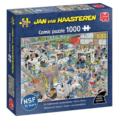 Jan van Haasteren - Puzzle - und Spielefabrik 1000 Teile Puzzle