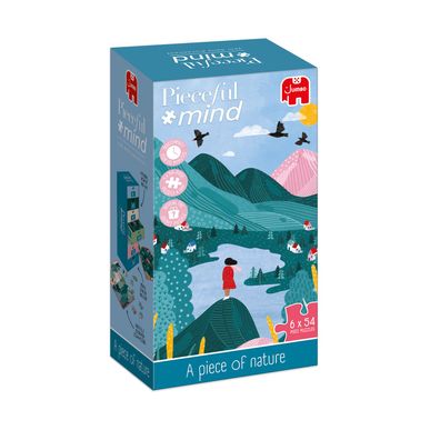 Pieceful Mind, Ein Stück Natur, 6 Puzzles mit je 54 Teile