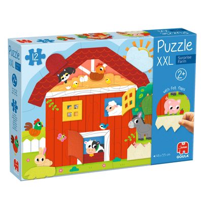 GOULA - XXL-Puzzle Überraschnungsbauernhof