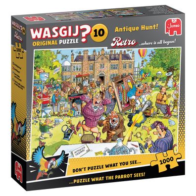 Wasgij Original Retro 10, Antiquitätenjagd!, 1000 Teile Puzzle