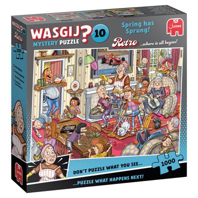 Wasgij Mystery Retro 10, Endlich Frühling!, 1000 Teile Puzzle