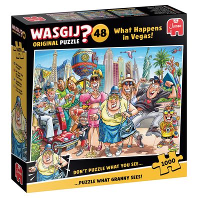 Wasgij Original 48, Was in Vegas passiert!, 1000 Teile Puzzle