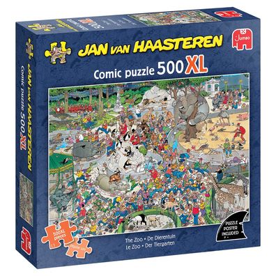 Jan van Haasteren 500XL - Der Tiergarten (500 Teile)