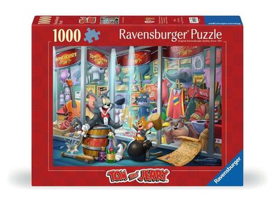 Ravensburger Ruhmeshalle von Tom & Jerry 1000 Teile Puzzle