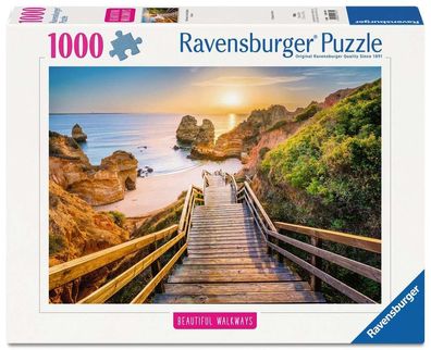 Holztreppe zum Praio do Camillo – 1000 Teile Puzzle von Ravensburger