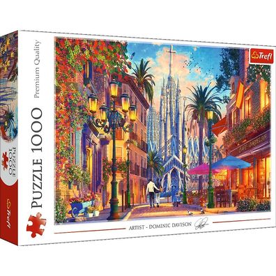 Trefl, Barcelona Spanien, 1000 Teile Puzzle