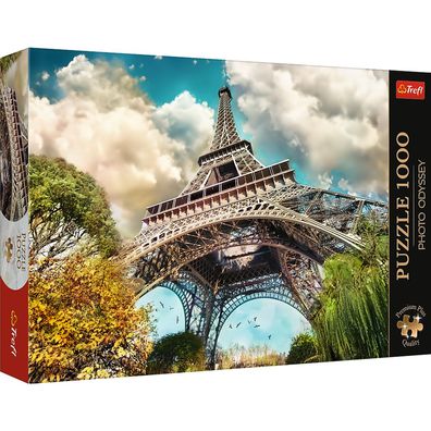 Trefl, Eiffelturm Paris, 1000 Teile Premium Plus Puzzle
