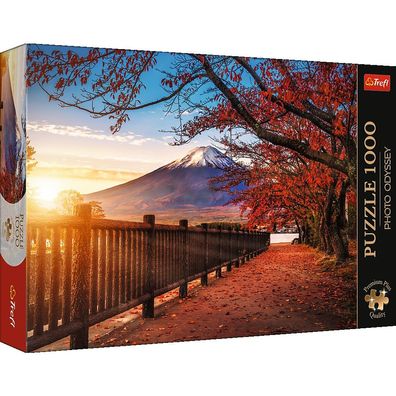 Trefl, Fuji-Berg, 1000 Teile Premium Plus Puzzle