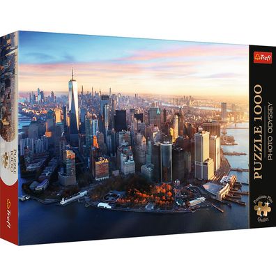 Trefl, Manhattan, New York, 1000 Teile Premium Plus Puzzle