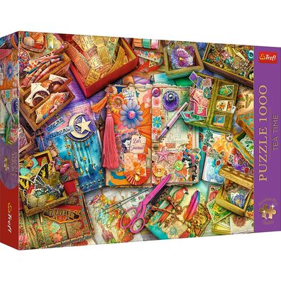 Trefl, Entdecker Tisch, 1000 Teile Premium Plus Puzzle