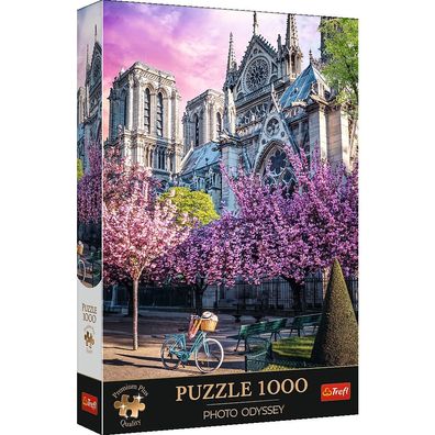 Trefl, Notre Dame, 1000 Teile Premium Plus Puzzle