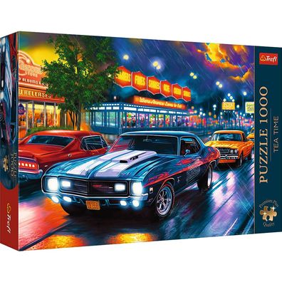 Trefl, Fahren durch die Nacht, 1000 Teile Premium Plus Puzzle