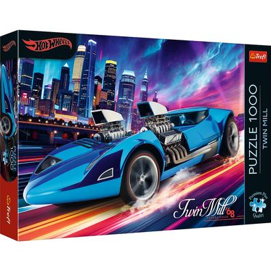 Trefl, Hot Wheels, Twin Mill, 1000 Teile Premium Plus Puzzle