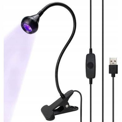 Rosfix UV-Lampe 3W – Flexarm, USB 5V | 395–405nm für Soldermaske