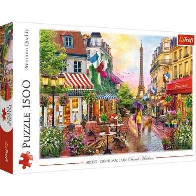 Trefl, Charmantes Paris, 1500 Teile Puzzle