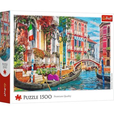 Trefl, Sommernachmittag in Venedig, 1500 Teile Puzzle