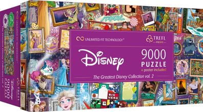 Trefl, The Greatest Disney Collection Vol. 2, 9000 Teile Puzzle