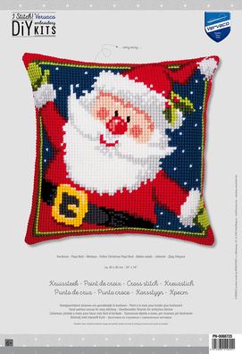 Kreuzstichkissenpackung Nikolaus
