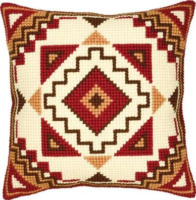 Vervaco PN-0008583 Kreuzstichkissen Geometrisch