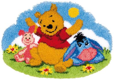 Vervaco Knüpfformteppichpackung Disney Lazy Afternoon