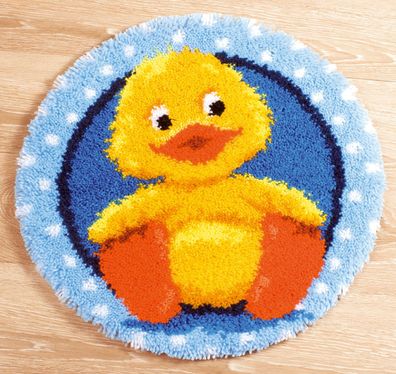 Vervaco Knüpfteppich / Wandbehangpackung Entlein