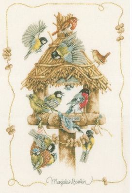 Lanarte PN-0007962 Vogelhaus Kreuzstichpackung