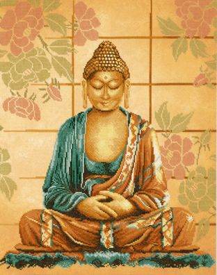 Lanarte PN-0008040 Buddha Kreuzstichpackung