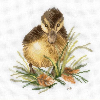 Lanarte PN-0146975 Ente Kreuzstichpackung