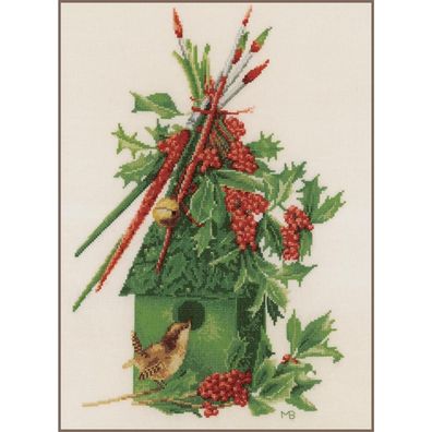 Lanarte Zählmusterpackung MB Vogelhaus, Secret Stitch Along 2018/2