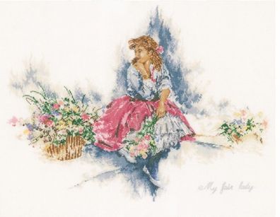 Lanarte PN-0182405 My Fair Lady Kreuzstichpackung