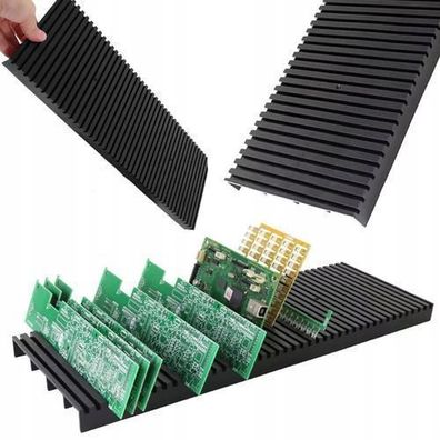 Rosfix ESD Schraubenablage 150 Löcher – ABS Antistatik | 41×14,3×2 cm