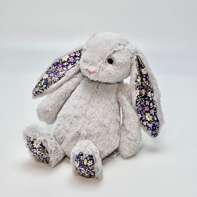 JellyCat Blossom Silver Bunny Bloom Plüschtier Kinder Spielzeug Toy Kuscheltier 31cm
