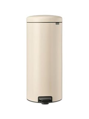Brabantia NewIcon Treteimer 30 L Soft Beige mit Inneneimer Soft-Close