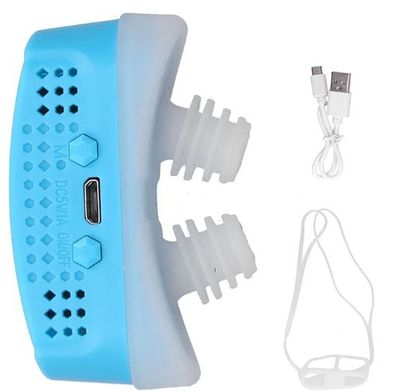 Elektrischer Anti-Schnarch Nasendilatator mit Mikrogebläse Silikon