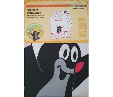 Der kleine Maulwurf - Wendebettwäsche - 40 x 60 / 135 x 100 cm