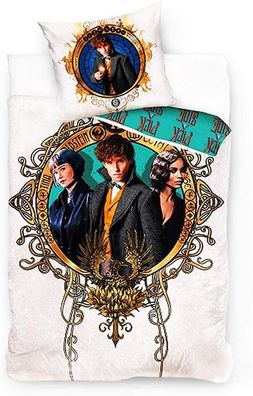 Phantastische Tierwesen / Fantastic Beasts - Bettwäsche 140x200cm