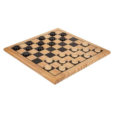 Dame Holz-Brettspiel - 28,5 cm