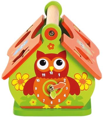 Bino & Mertens - Steckspiel - Holzhaus