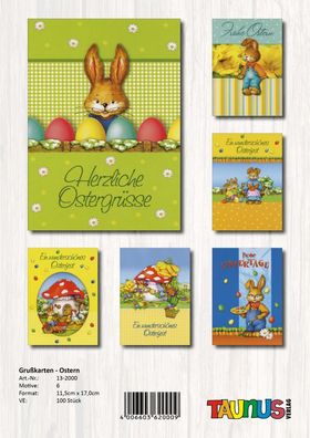 Osternkarten - 100 Stück