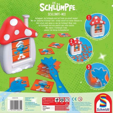 Die Schlümpfe - Schlumpf - Mix - Familienspiel