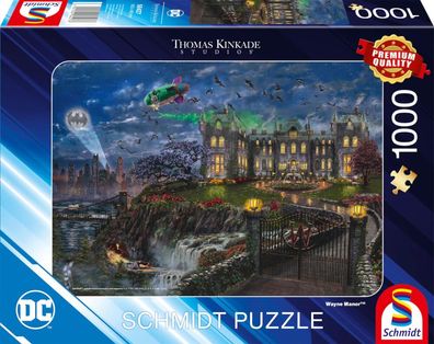 Warner - DC, Wayne Manor?, 1000 Teile - Puzzle
