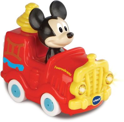 Disney Mickey Maus - Tut Tut Baby Flitzer - Mickys Feuerwehrauto - 10 cm