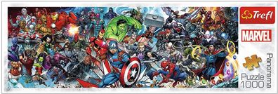 Marvel Universum - Puzzle Panorama 1000 Teile