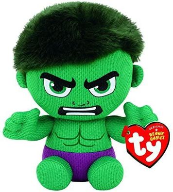 Ty 41191 - Marvel Hulk Plüschfigur - 15 cm