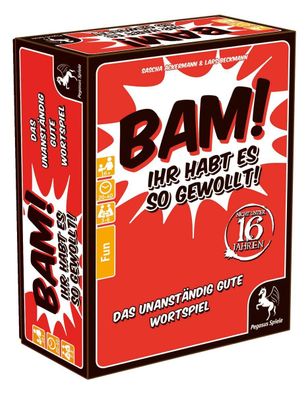 Pegasus Spiele 18302G - BAM! Ihr habt es so gewollt