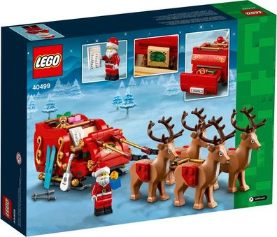 LEGO® 40499 - Schlitten des Weihnachtsmanns (343 Teile)